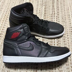 New Air Jordan 1 Retro HI OG "BLACK GYM RED"  (555088-060) Mens Size 13
